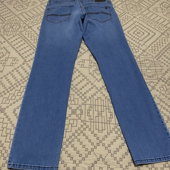 Men’s Axel Slim Stretch Jeans 34x34 Mens Medium Wash Blue - Picture 3 of 9